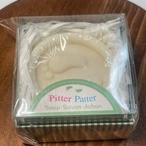Pitter Patter Baby Feet Soap Favor Gift Set New Baby Shower Party Favor